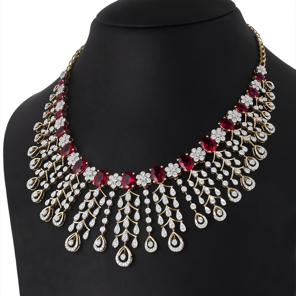 14KT Yellow Gold and Diamond Jewellery Set-All Jewellery-ONS21132-D409R0C