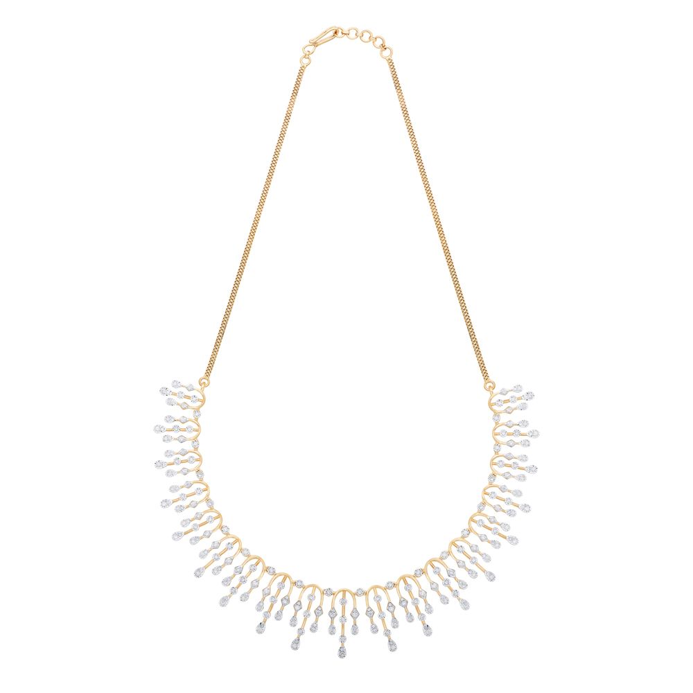 Glittering 18KT Rose Gold Jewellery Set-All Jewellery-ONS22024-D300X0B