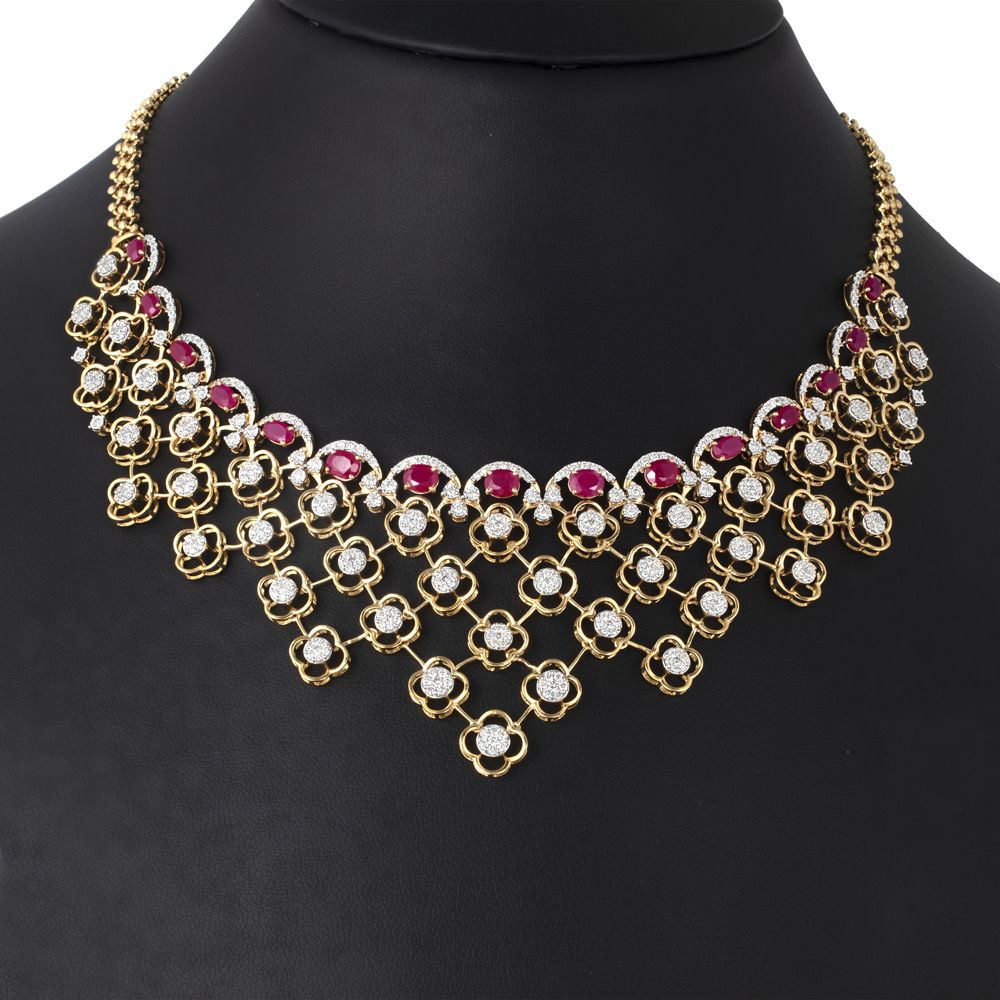 Vibrant Square Design Jewellery Set-All Jewellery-ONS22055-D410R0C