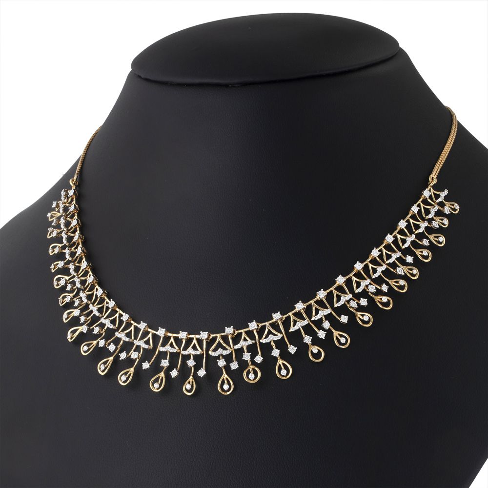 Stunning 14Kt Rose Gold Jewellery Set-All Jewellery-ONS22086-D400X0C