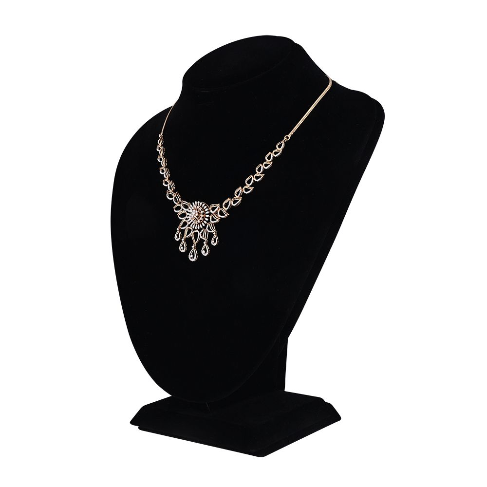 Creatively Blended Diamond Jewellery Set-All Jewellery-ONS22117-D400X0B