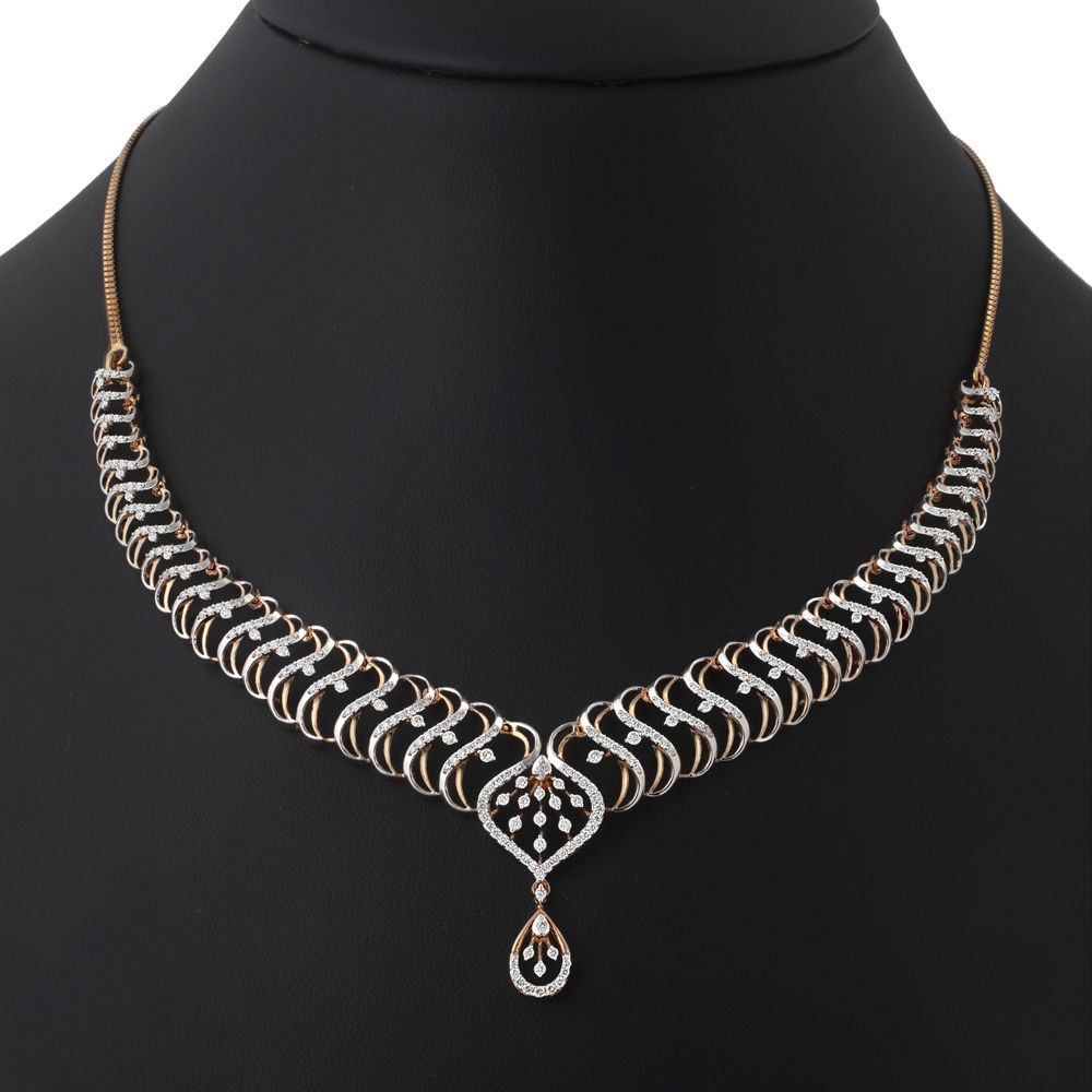 Delicately Defined Diamond Jewellery Set-All Jewellery-ONS22123-D400X0C