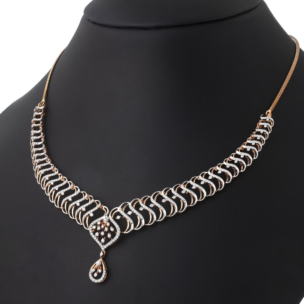 Delicately Defined Diamond Jewellery Set-All Jewellery-ONS22123-D400X0C