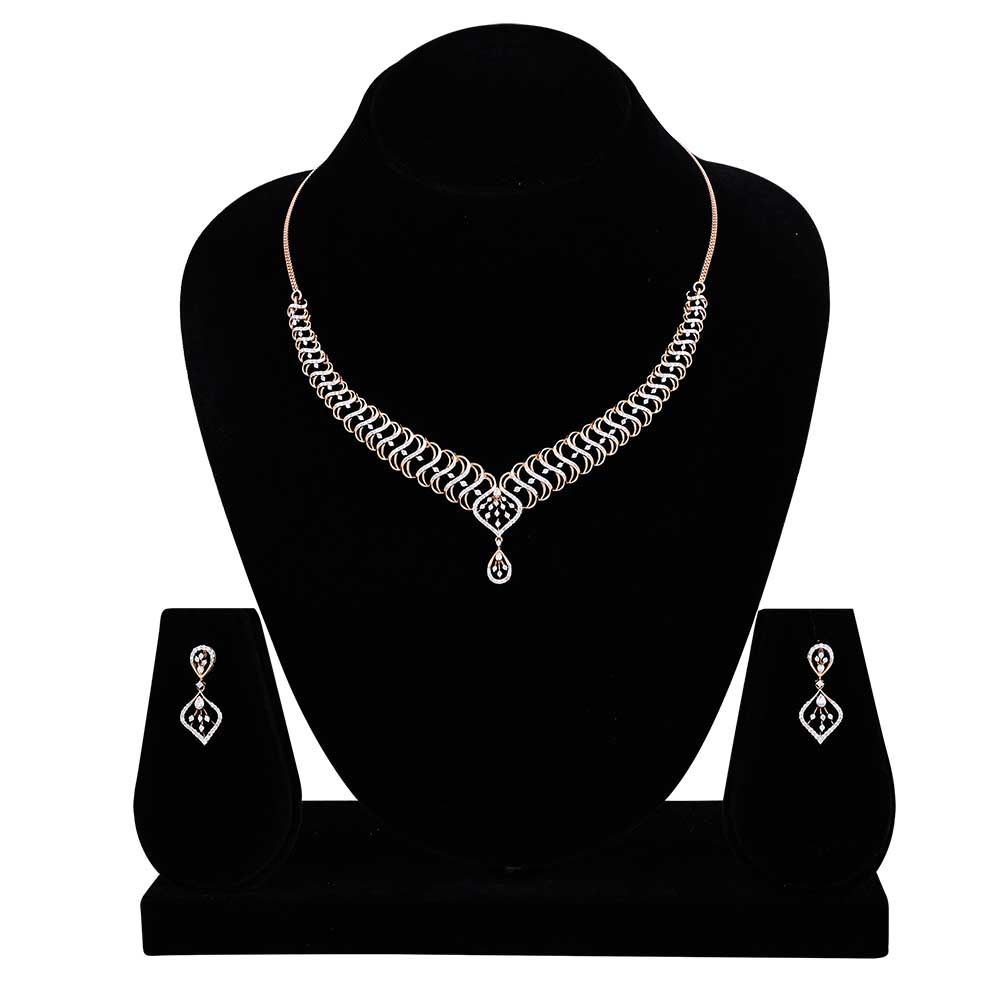 Delicately Defined Diamond Jewellery Set-All Jewellery-ONS22123-D400X0C