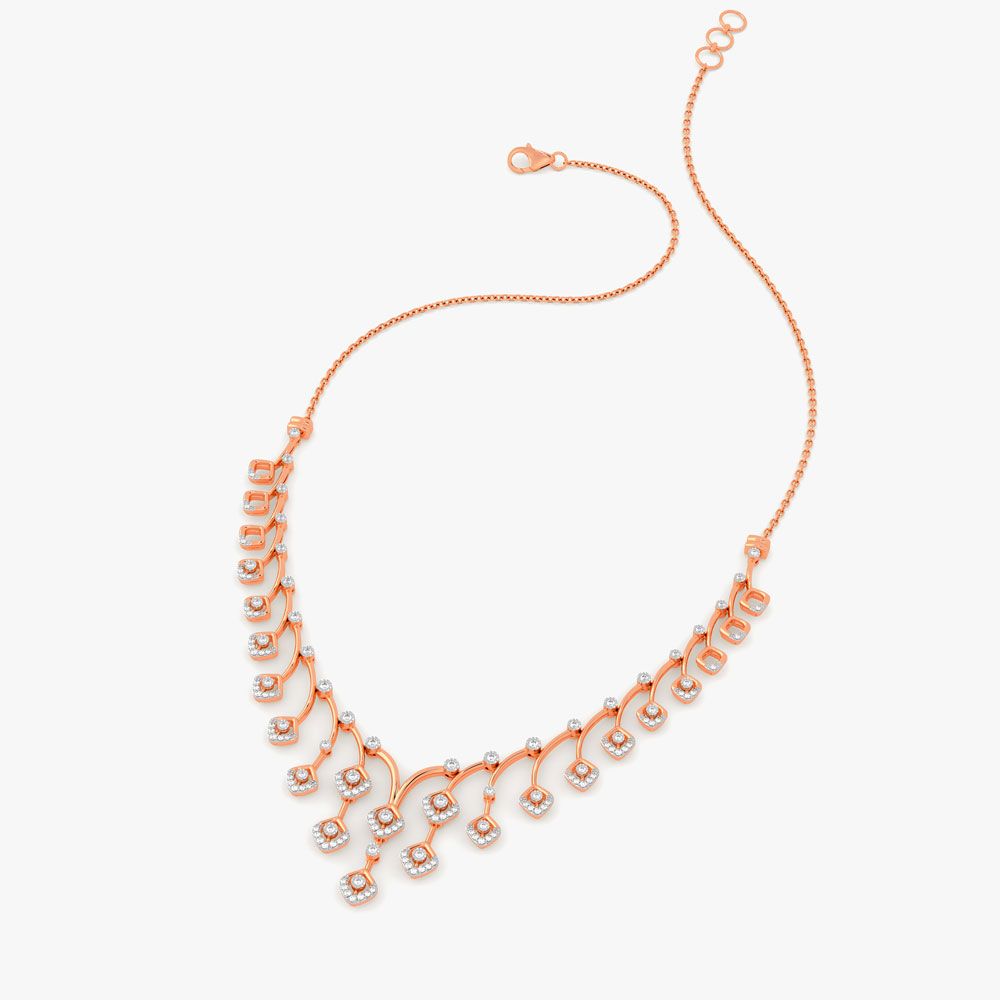 Dangling Necklace with Diamonds-All Jewellery-OSN22165-D900X1C