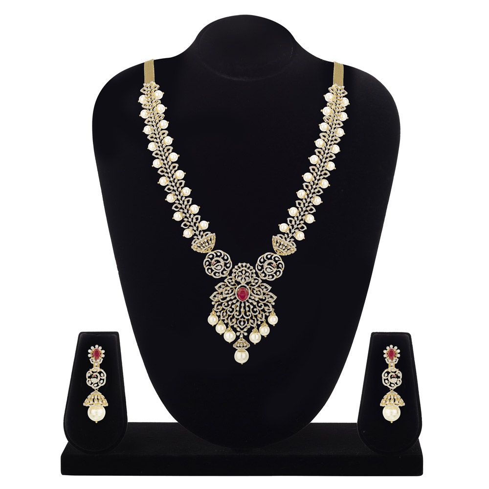 Glorious Diamond and Yellow Gold Jewellery Set-All Jewellery-ONS23019-D309R0B