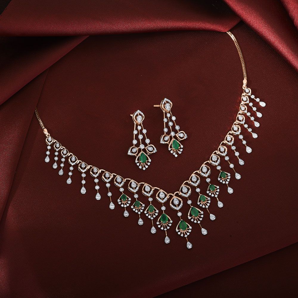 Mesmerising Diamond Astra Jewellery Set-All Jewellery-ONS23050-D911X0C