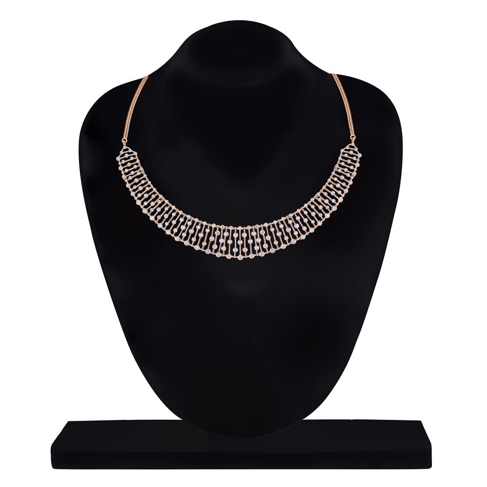 Statement Astra Jewellery Set in 14KT Rose Gold-All Jewellery-ONS23053-D900X0C