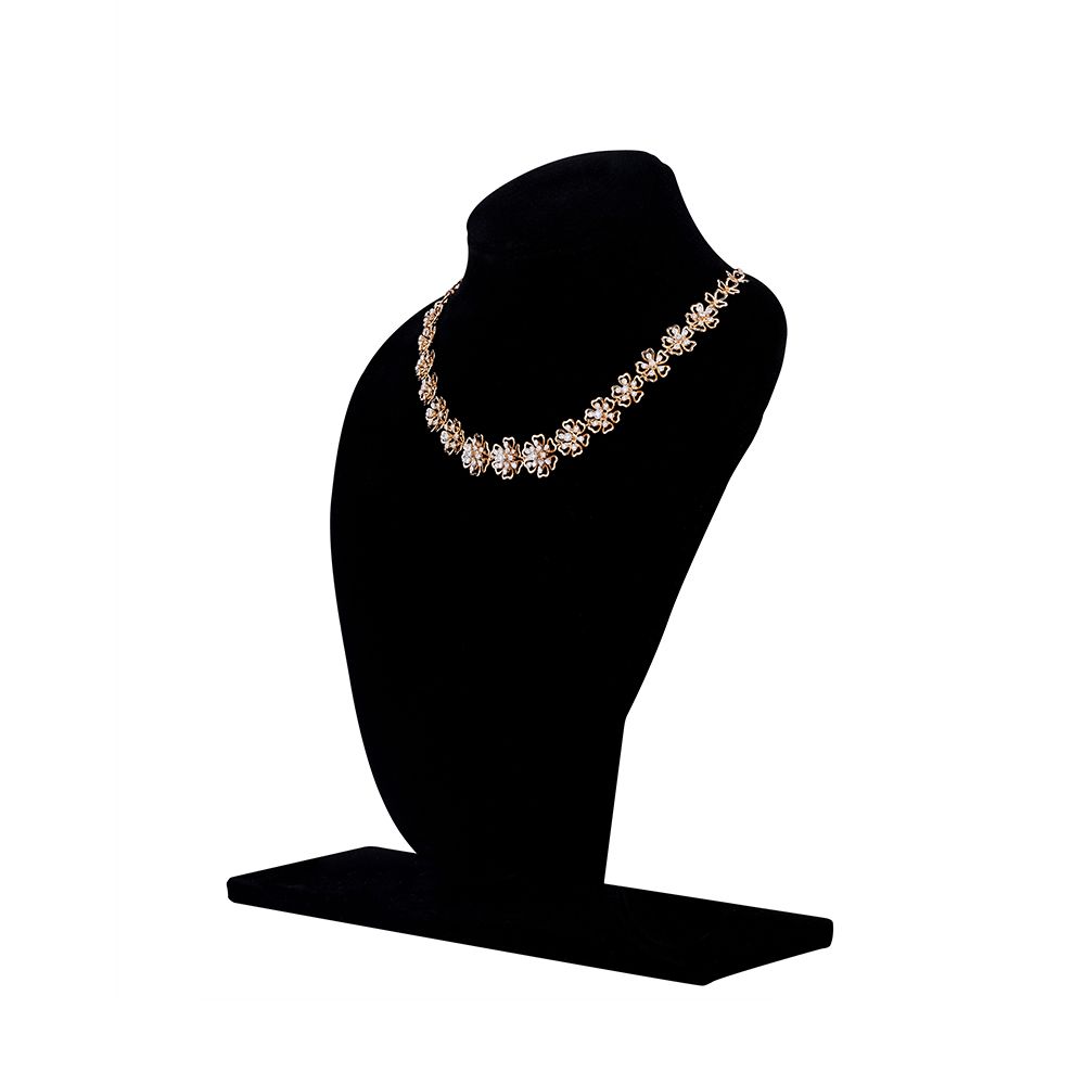 Radiant Starburst Design Diamond Necklace Set-All Jewellery-ONS23A30-D400X0B