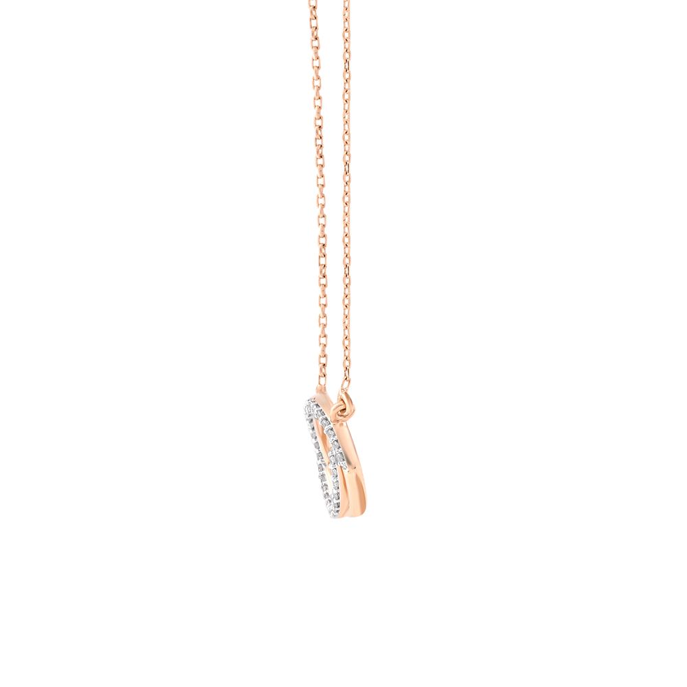 Timeless Geometric Diamond Rose Necklace-Necklaces-OSN24A17-D900X1C