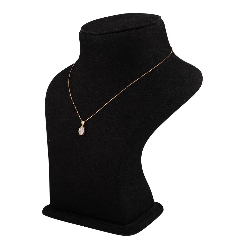 Aesthetic Geometric Diamond Yellow Necklace-Necklaces-OSN24A36-D400R1B