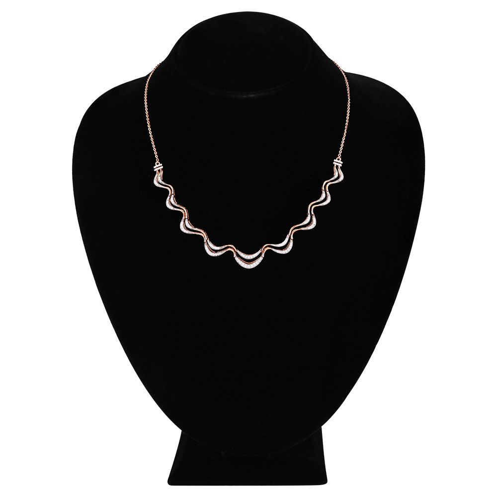 Eternal Swirl Diamond Necklace Set-Necklaces-ONS25A71-D400X0B