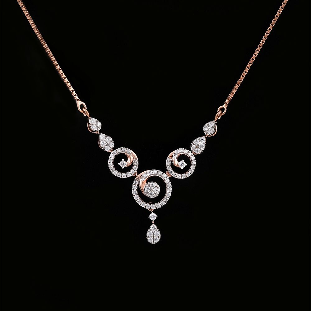 Seraphine Diamond Necklite-Necklaces-OSN25A76-D400X1C