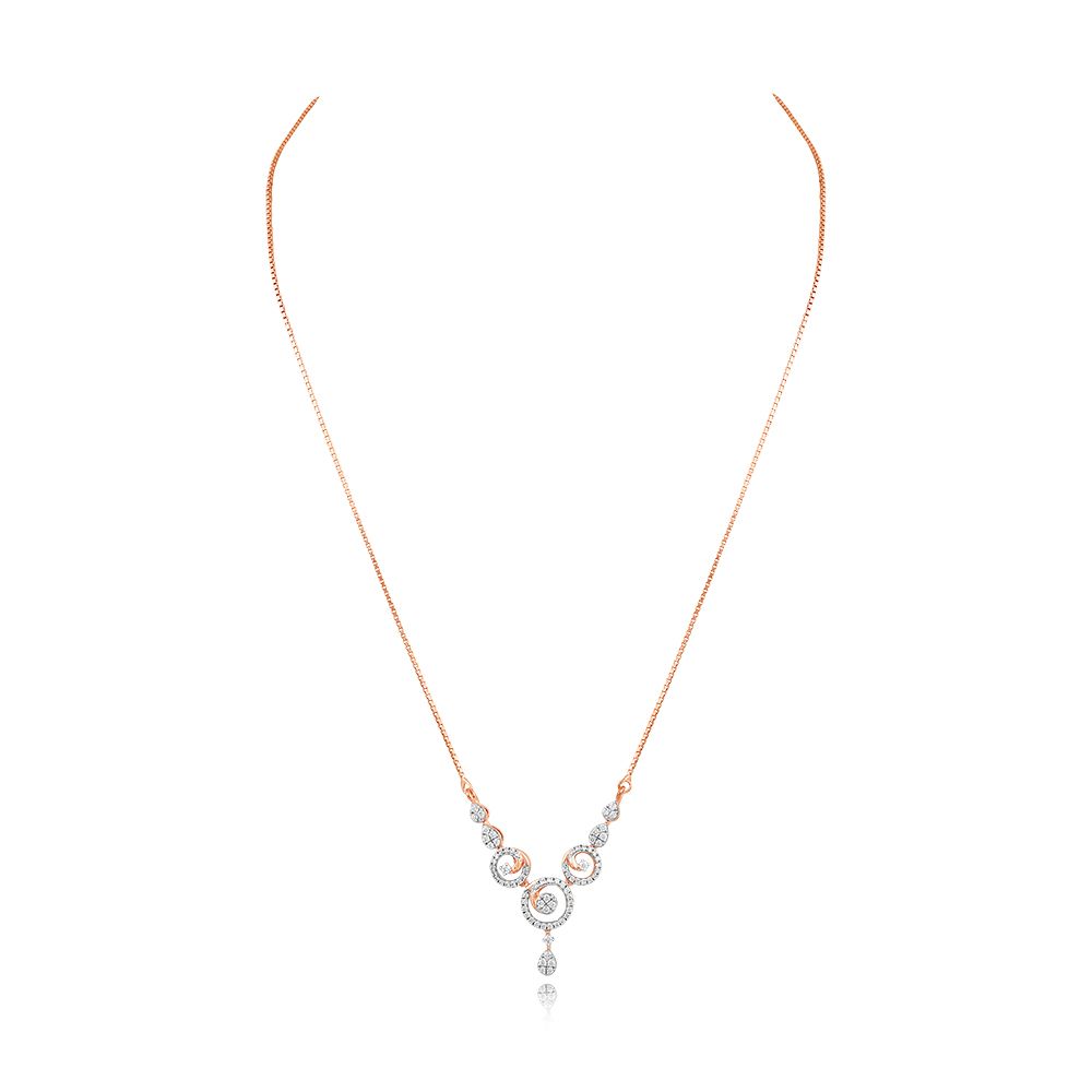 Seraphine Diamond Necklite-Necklaces-OSN25A76-D400X1C