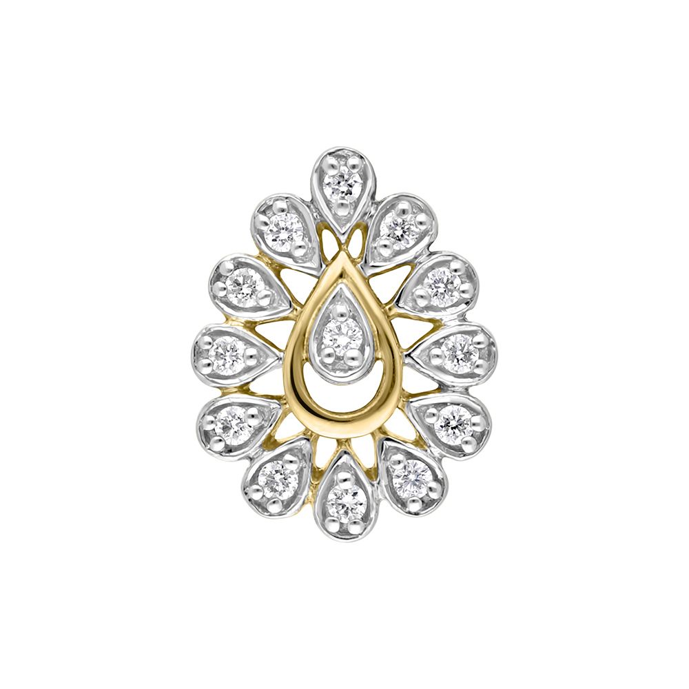 Ethereal Diamond Earrings in Rose Gold-Earrings-OTE17001-D400X0B