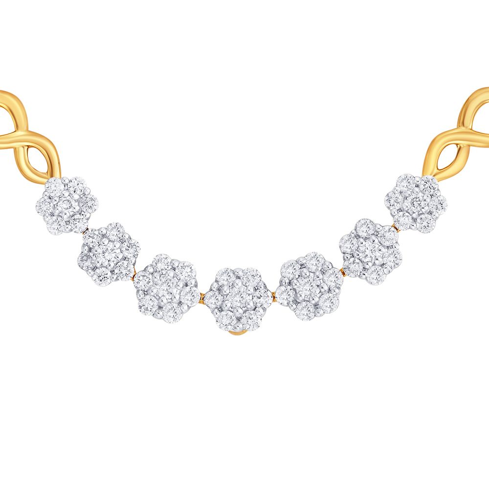 Glimmering Traditions Diamond Mangalsutra-All Jewellery-OTN10006-D400R0B