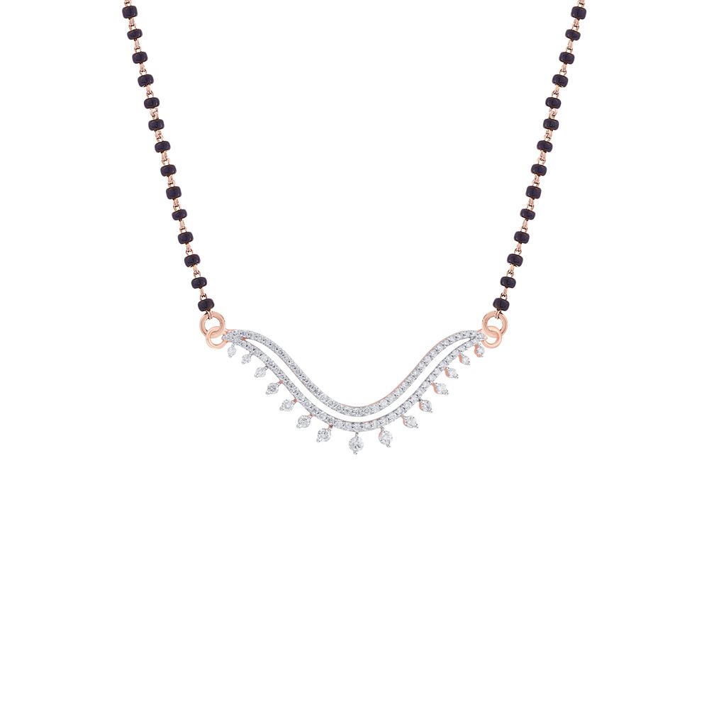 Brilliant Rose Gold and Diamond Tanmaniya-All Jewellery-OTN13056-D400X0B