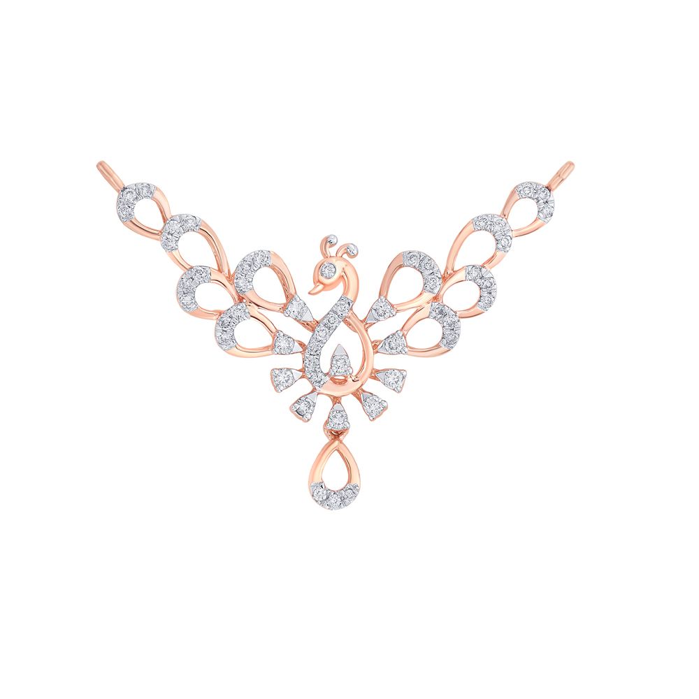 Beautifully Crafted Rose Gold Tanmaniya-All Jewellery-OTN18010-D400X0B