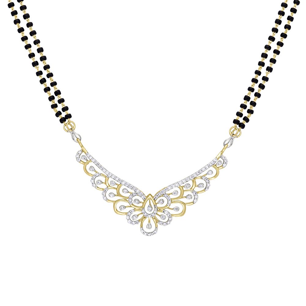 18KT Rose Gold and Diamond Tanmaniya-All Jewellery-OTN18027-D300X0B