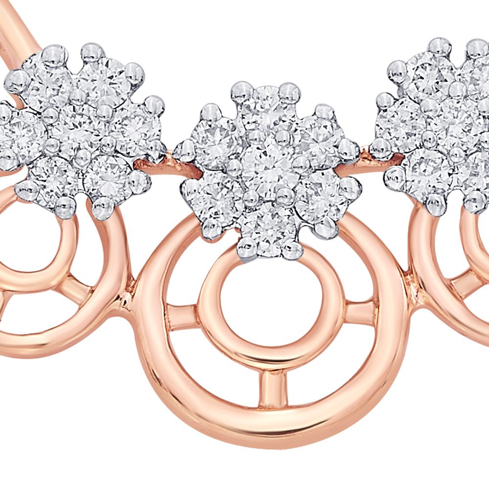 Contemporary Diamond Tanmaniya in 18KT Yellow Gold-All Jewellery-OTN20001-D400R0B