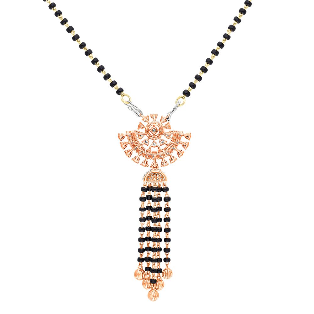 Half Circle Design Diamond Studded Tanmaniya-All Jewellery-OTN21010-D400R0C