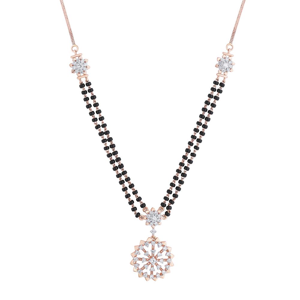 14KT Delicate Yellow Gold Tanmaniya-All Jewellery-OTN21020-D400R3C