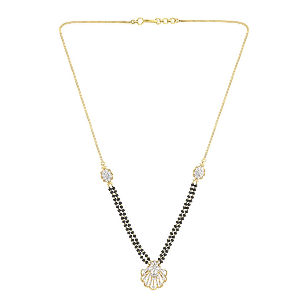 Gorgeous Ridged Shell Design Diamond Tanmaniya-All Jewellery-OTN21023-D300R1B