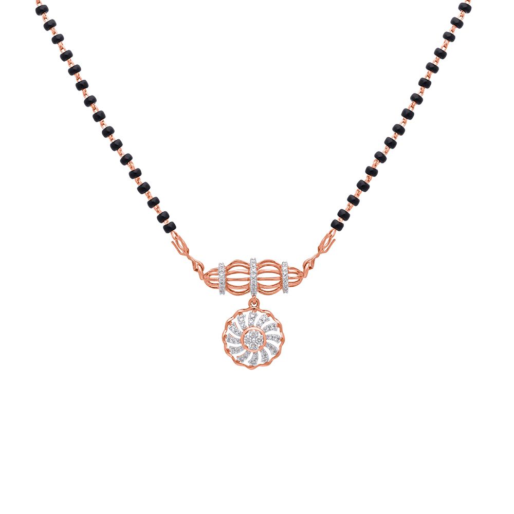 Glimmering Round Diamond Tanmaniya-All Jewellery-OTN21029-D400R0C