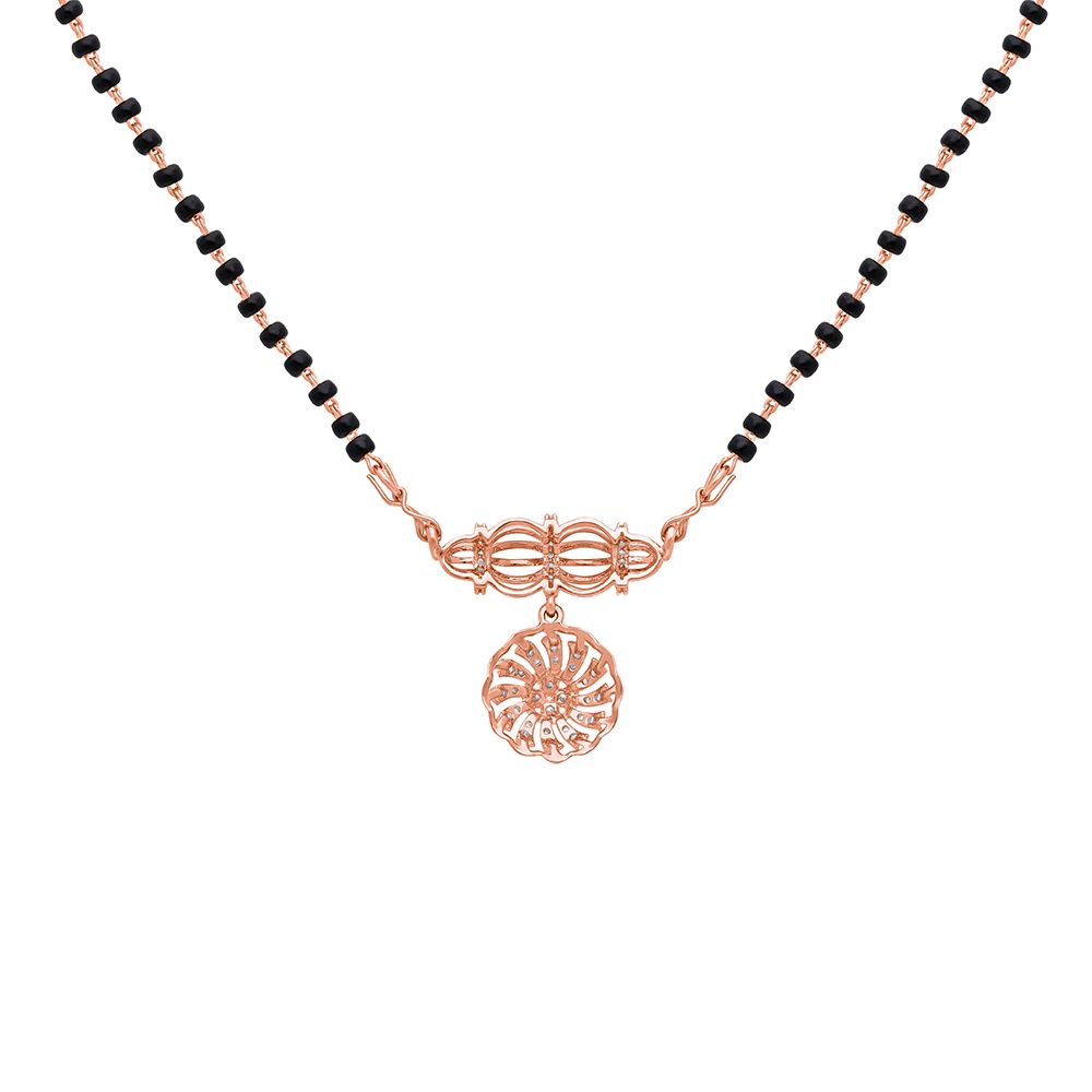 Glimmering Round Diamond Tanmaniya-All Jewellery-OTN21029-D400R0C