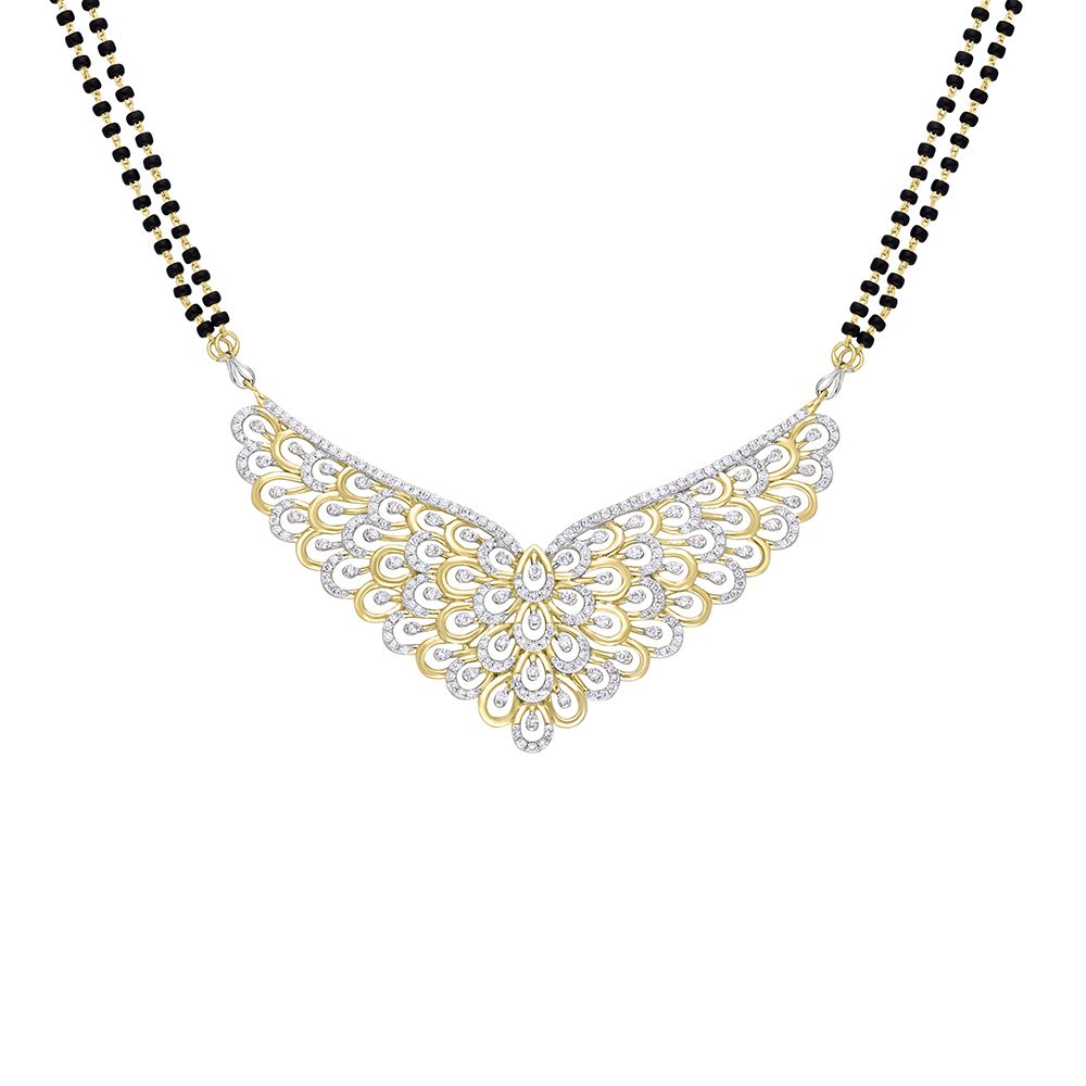 Glossy Yellow Gold Tanmaniya-All Jewellery-OTN22026-D400R0C