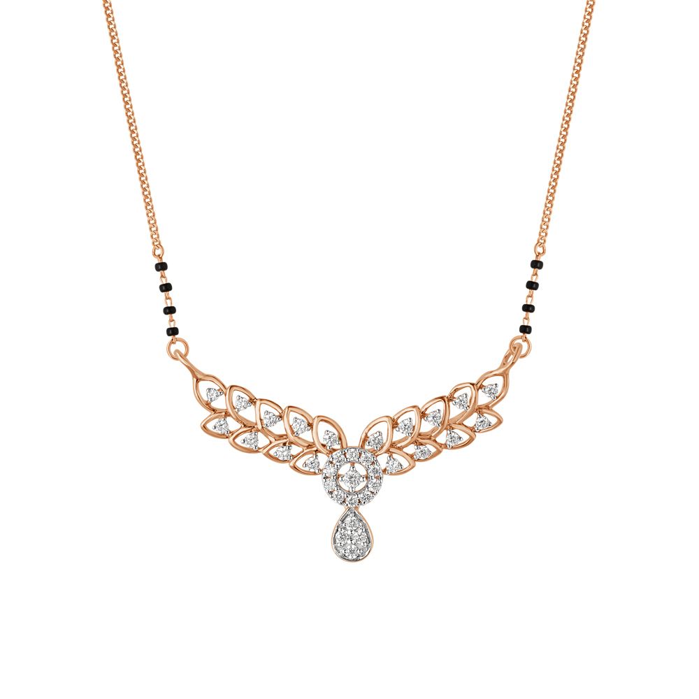 Leafy Drop Diamond Tanmaniya-All Jewellery-OTN23002-D300X0B