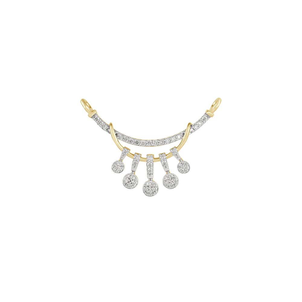 Embellished Drop Design Diamond Tanmaniya-All Jewellery-OTN23U06-D400R0B
