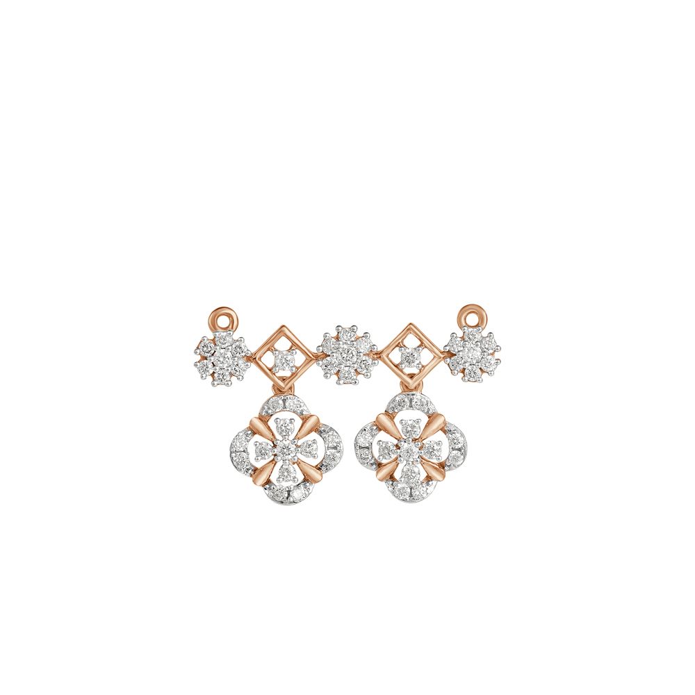 Intricate Floral Diamond Tanmaniya-All Jewellery-OTN23U35-D400X0B