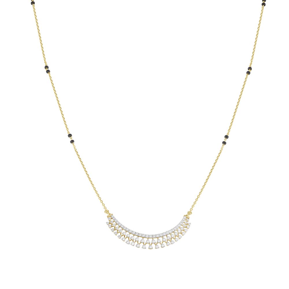 Radiant Diamond Studded Tanmaniya-All Jewellery-OTN23U45-D300R0B