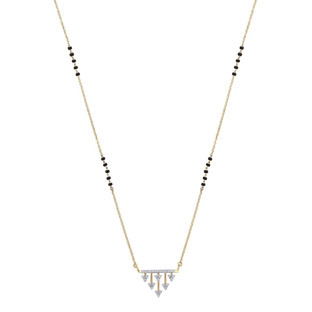 Luxurious Diamond and Rose Gold Tanmaniya with Chain-Diamond-OTN23V10-D400X3B