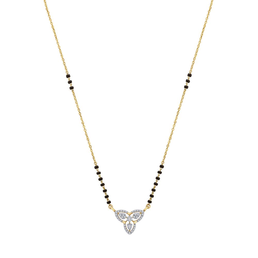 Floral Diamond Tanmaniya with Chain-Diamond-OTN23V12-D400R3B