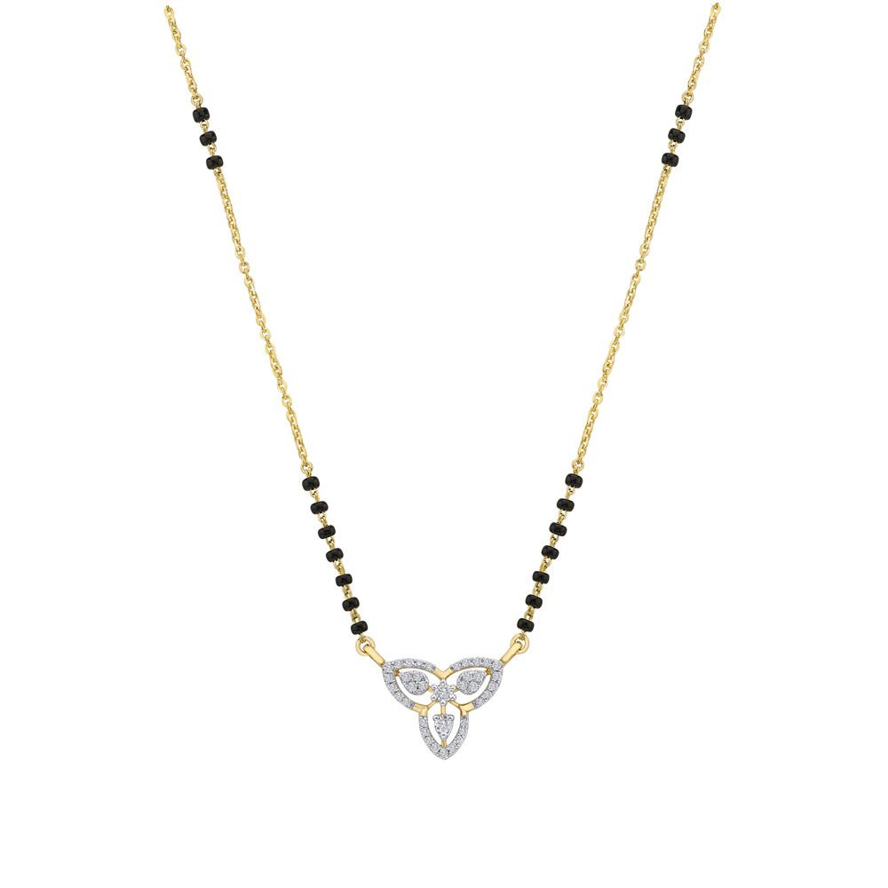 Floral Diamond Tanmaniya with Chain-Diamond-OTN23V12-D400R3B