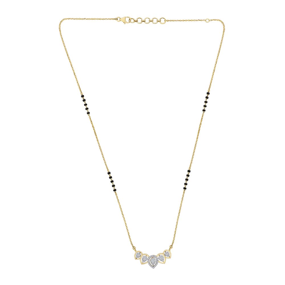 Classy Drop Design Diamond Tanmaniya with Chain-Diamond-OTN23V16-D400R3B