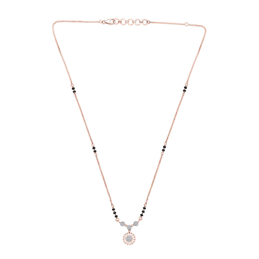 Pleasing Diamond and Rose Gold Tanmaniya-Diamond-OTN23V21-D400X3B