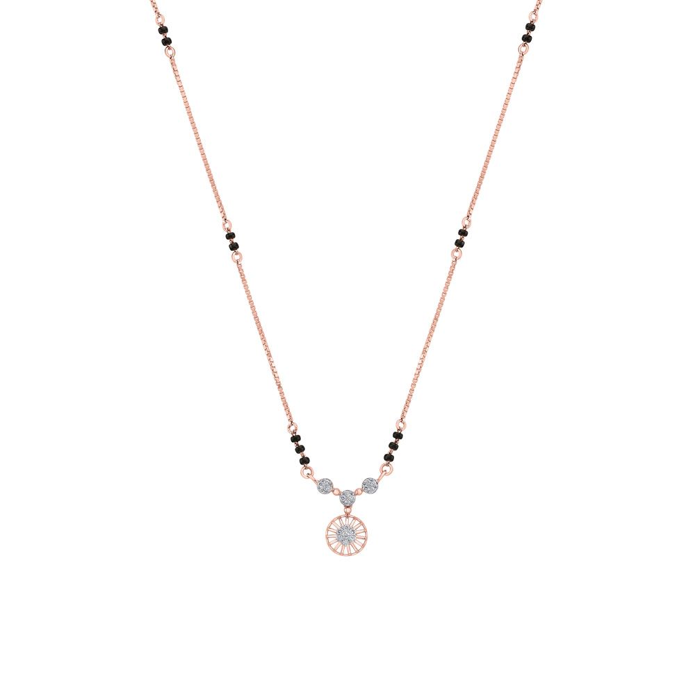 Pleasing Diamond and Rose Gold Tanmaniya-Diamond-OTN23V21-D400X3B