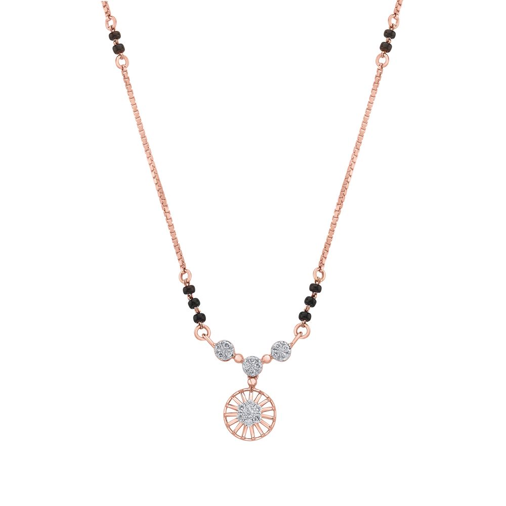 Pleasing Diamond and Rose Gold Tanmaniya-Diamond-OTN23V21-D400X3B