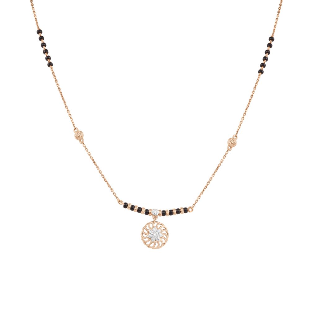 Striking Cluster Diamond Tanmaniya with Chain-All Jewellery-OTN23V37-D400X3B