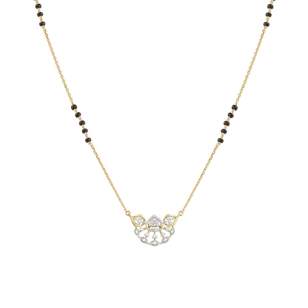 Eclectic Diamond Tanmaniya with Chain-All Jewellery-OTN23V40-D400R3B