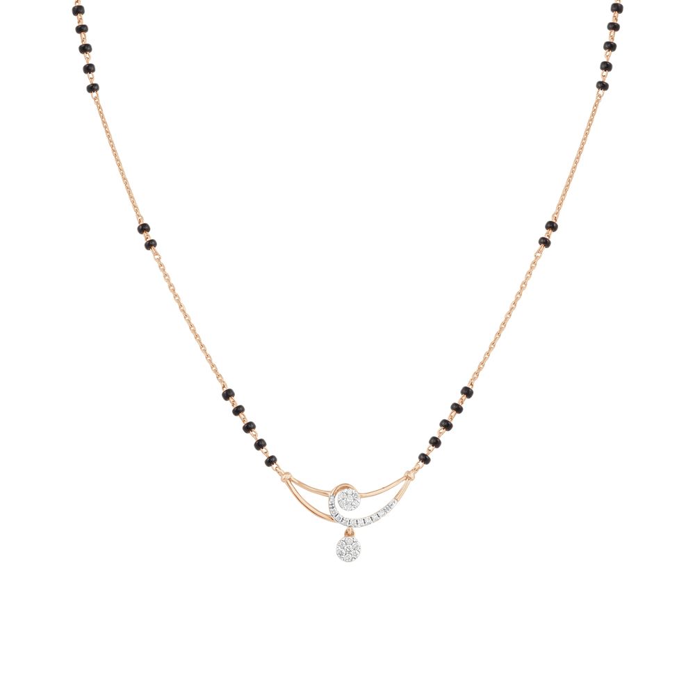 Refined Rose Gold Tanmaniya with Chain-All Jewellery-OTN23V42-D400X3B