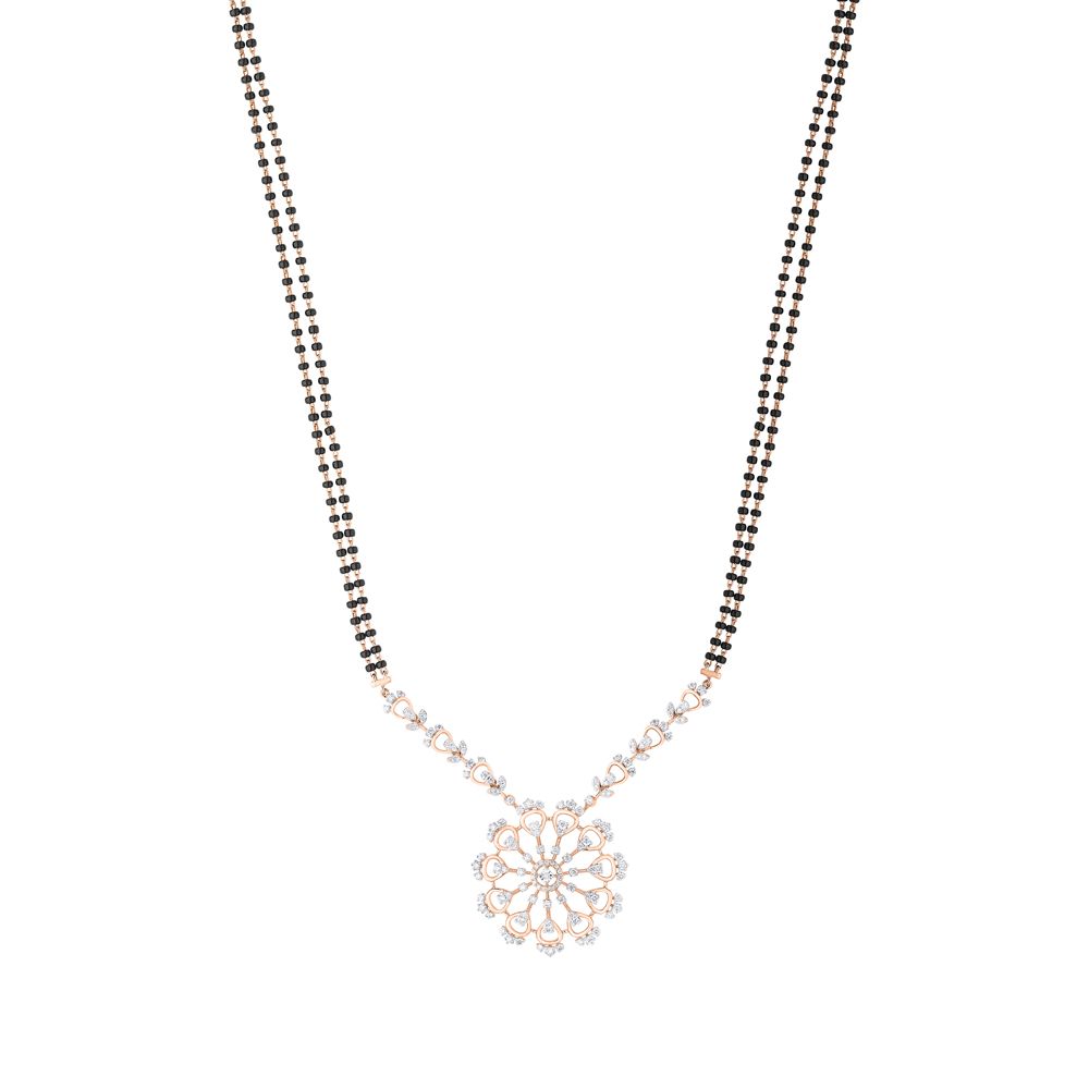 Buy Gorgeous Pendant Design Diamond Mangalsutra OTN24V07 Online at