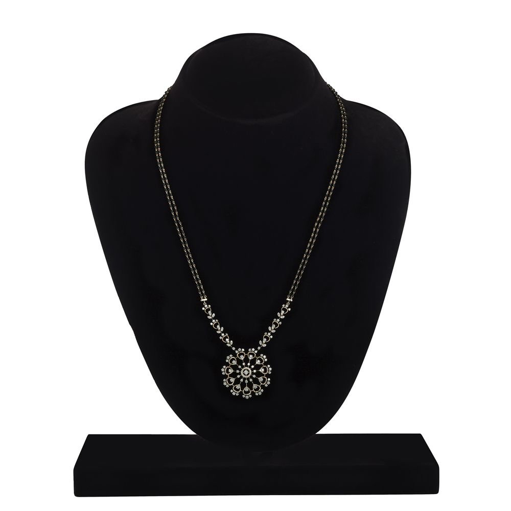 Gorgeous Pendant Design Diamond Mangalsutra-All Jewellery-OTN24V07