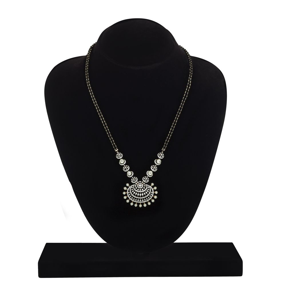 Resplendent Mandala Diamond Mangalsutra-All Jewellery-OTN24V08