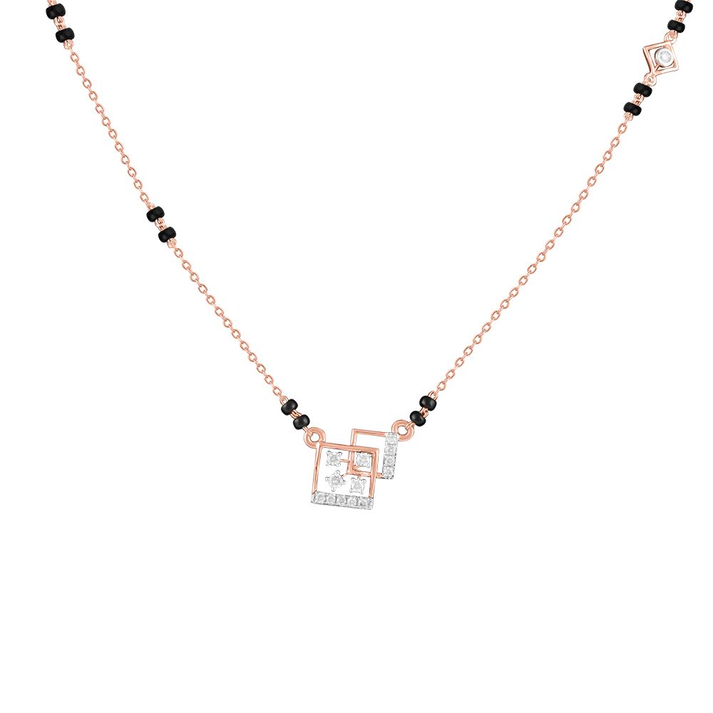 Unique Geometric Design Diamond Mangalsutra-All Jewellery-OTN24V13-D400XDB