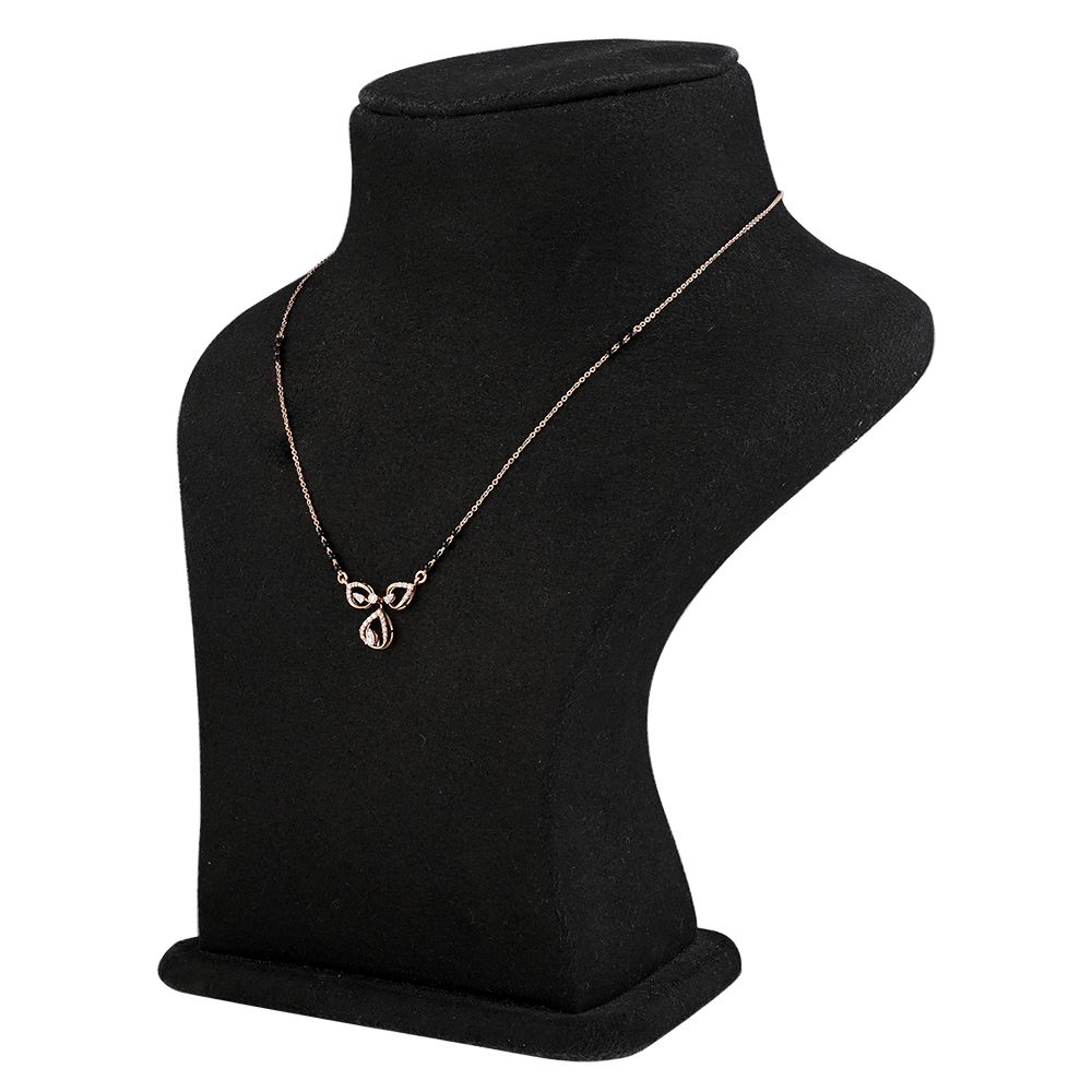 Attractive Drop Design Diamond Mangalsutra-All Jewellery-OTN24V23