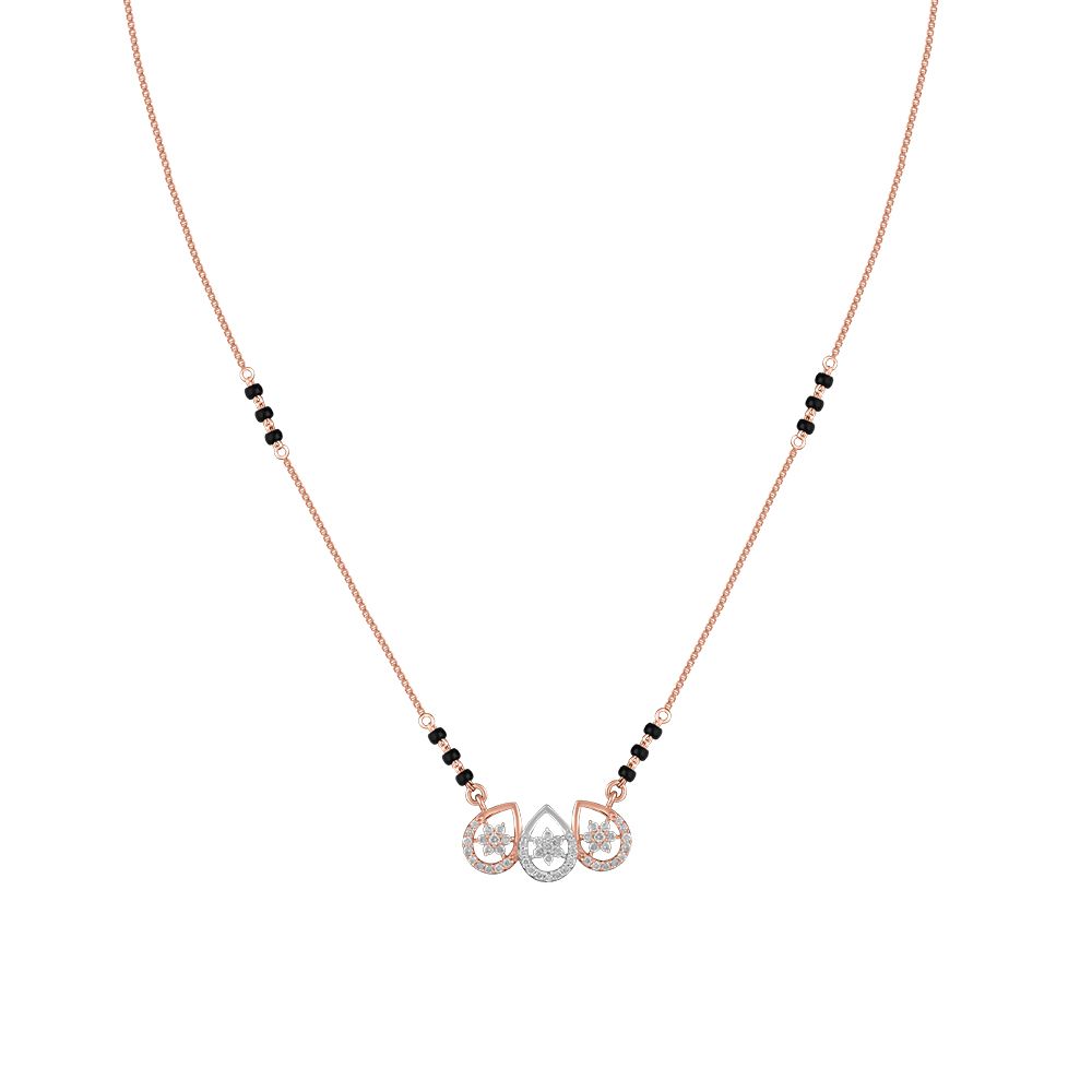 Buy Delicate Nakshatra Design Diamond Mangalsutra OTN24V31-D400XDB